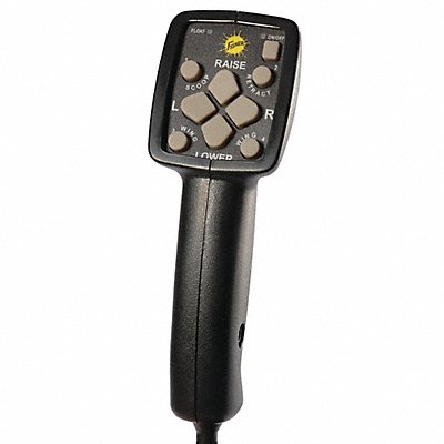 FISHER 85100 Controller Steel Black 9-3/4 L 4-1/4 H