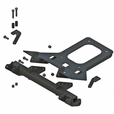 FISHER 35134 Mounting Kit Steel Black 27 L 8-1/2 H