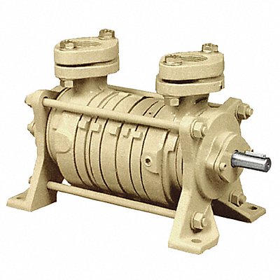 DEKKER VACUUM TECHNOLOGIES INC. DV0036BDA2 Liquid Ring Vacuum Pump 2 Stage 35 cfm