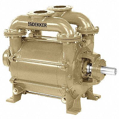 DEKKER VACUUM TECHNOLOGIES INC. DV750DKB4 Liquid Ring Vacuum Pump 1 Stage 100 cfm