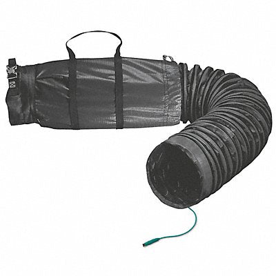 ALLEGRO 955015EXSB Statically Conductive Duct Black 15 ft L