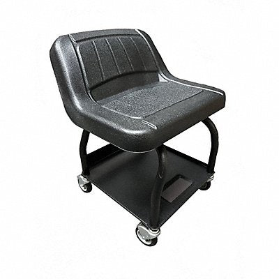 WHITESIDE HRS3NM Mechanic Seat 17 H Steel 440 lb 4 Wheels