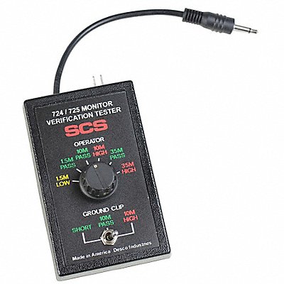 SCS 770065 Verification Tester Black