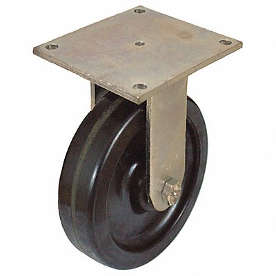GRAINGER P21RPH060R15 Standard Plate Castor Wheel 6 Dia