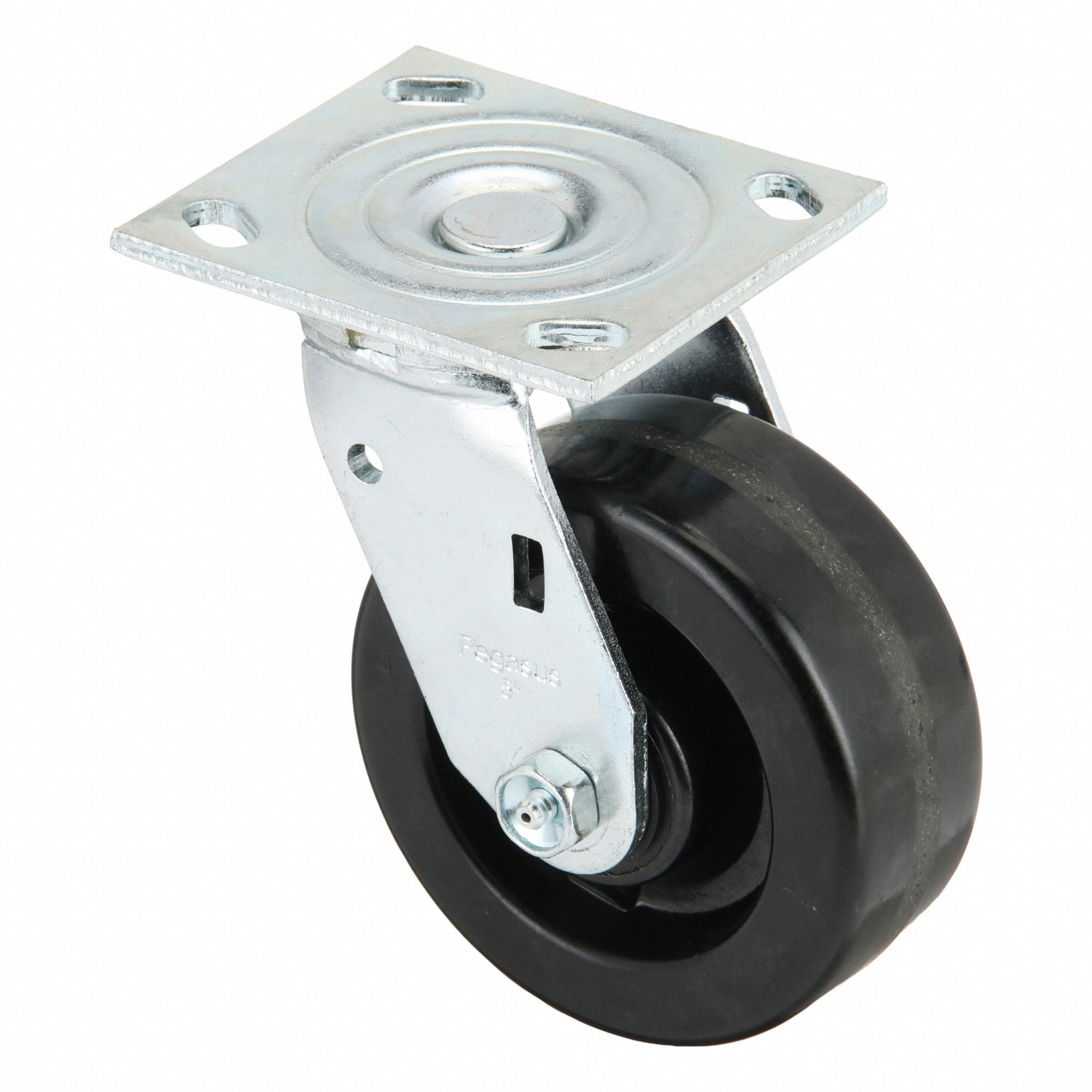 GRAINGER P21SPH050R14 Standard Plate Castor Wheel 5 Dia