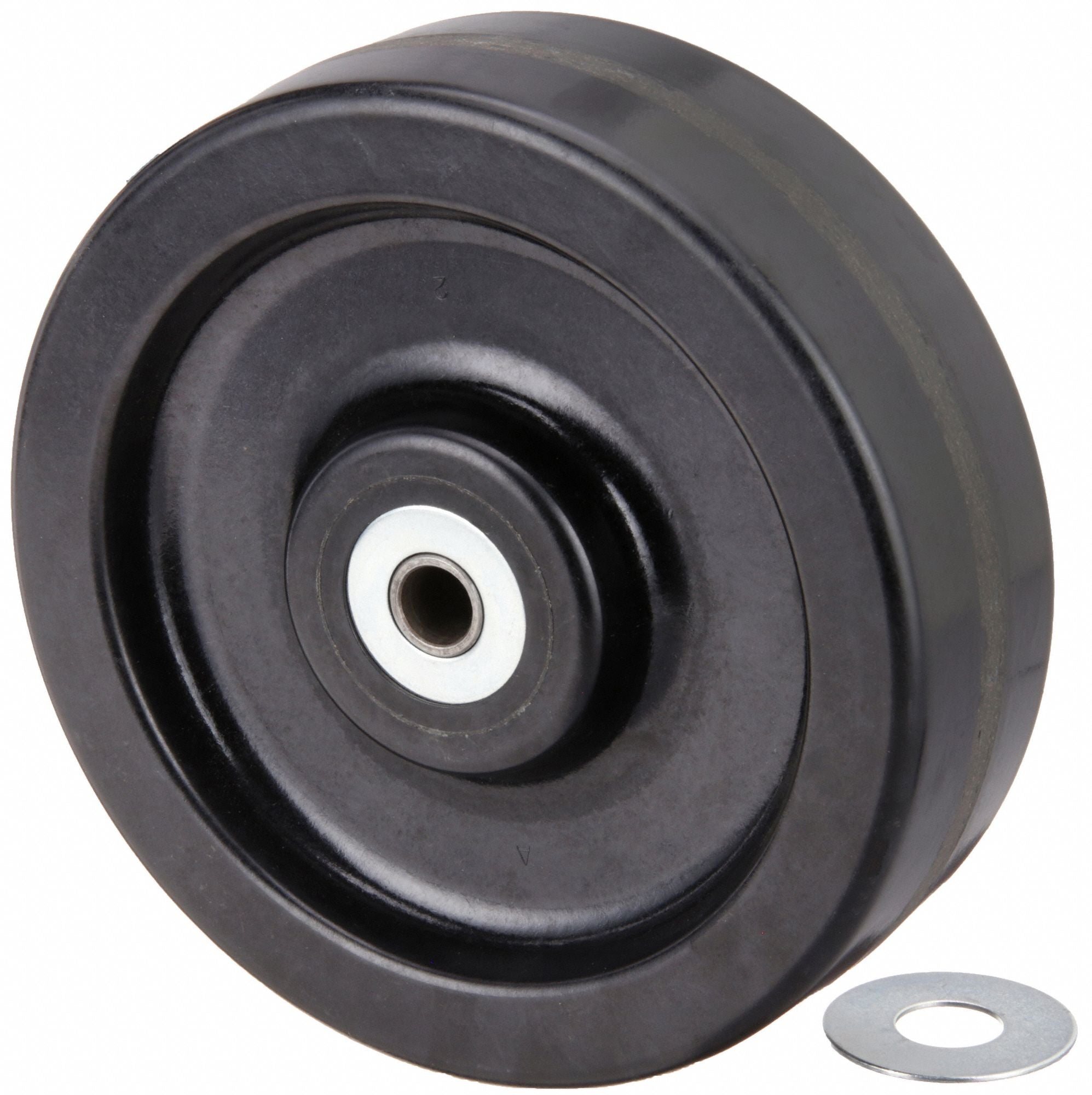 GRAINGER PPH100X025075R Castor Wheel Load 2500 lb 10 Dia