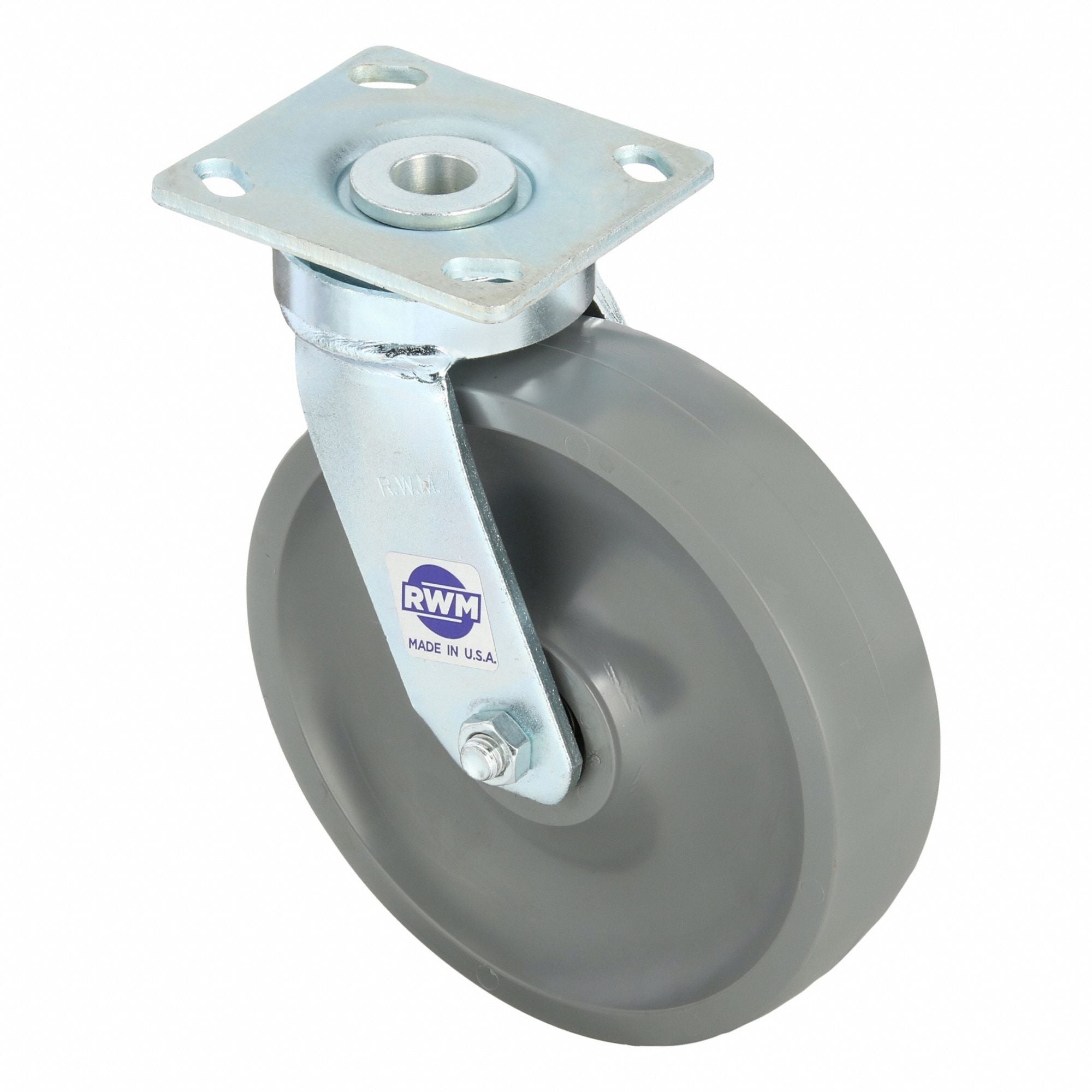RWM 48GTB0820S Plate Castor 8 Wheel Dia