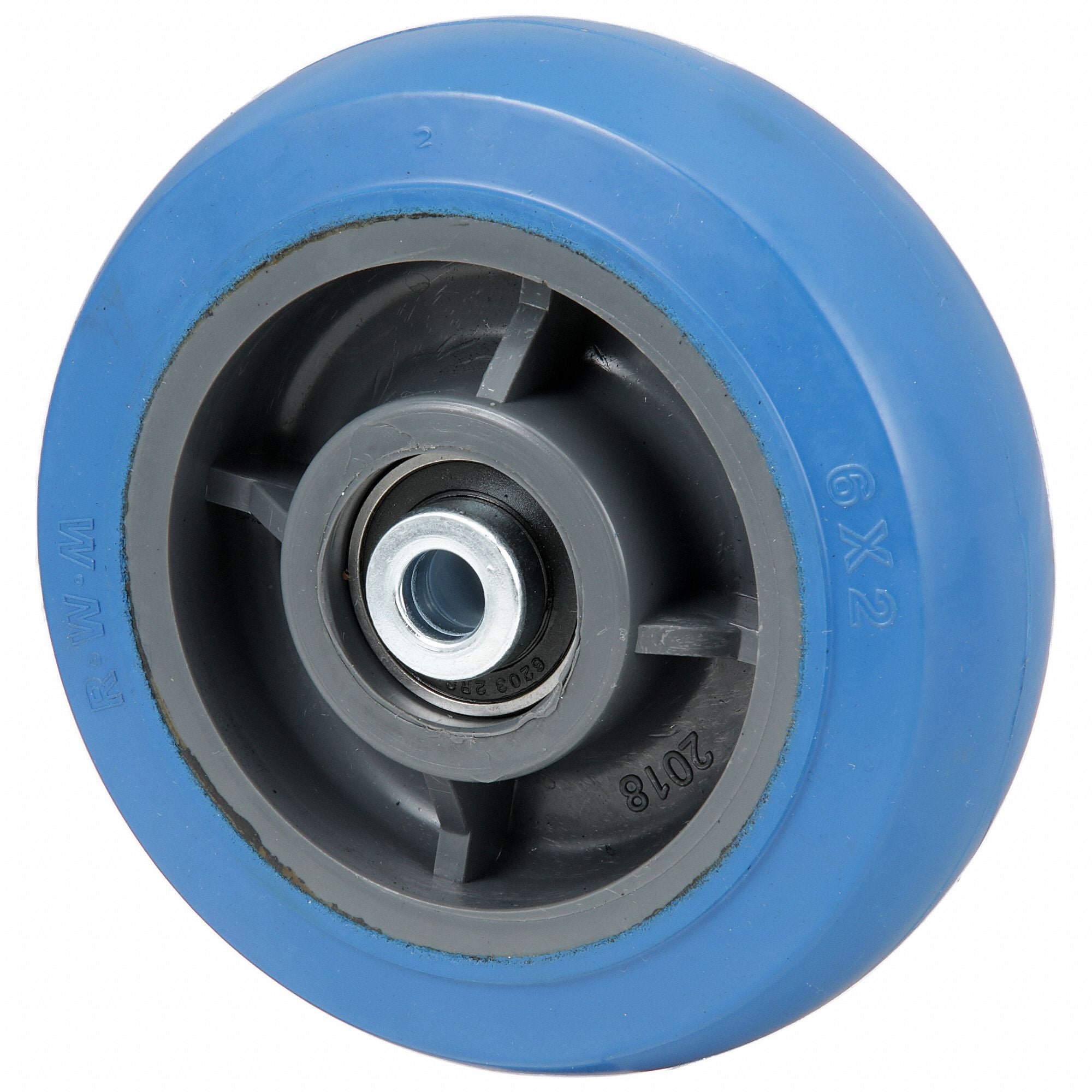 GRAINGER SWB062008 Castor Wheel Black Core 6 Wheel Dia