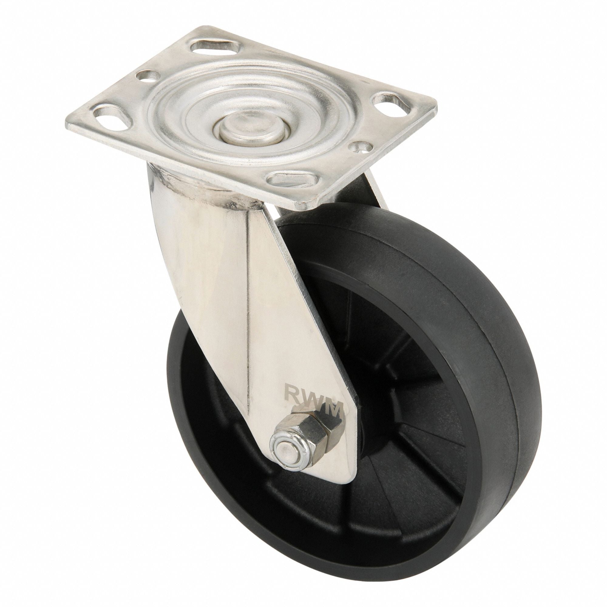 RWM S45PNC0620S Plate Castor 6 Wheel Dia