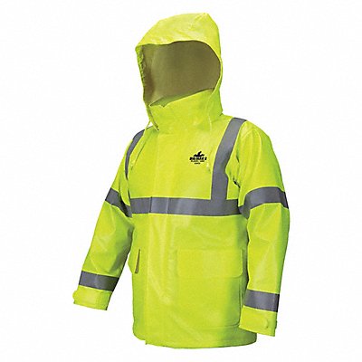 MCR SAFETY BJ238JHX2 Flame Resistant Rain Jacket 61 Chest