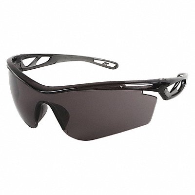 MCR SAFETY CL412 Safety Glass Grey Lens Half-Frame