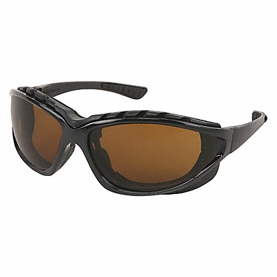 MCR SAFETY RP31BPF Safety Glass Brown Lens Full-Frame