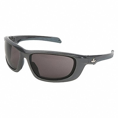 MCR SAFETY UD112P Safety Glass Grey Lens Full-Frame