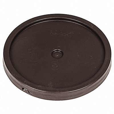 BASCO ROP2100CVRTTBR Plastic Pail Lid Brown Plastic