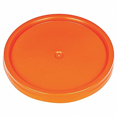 BASCO ROP2100CVRTTOR Plastic Pail Lid Orange Plastic