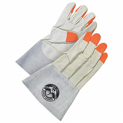 BDG 6011275M Leather Gloves Gauntlet Cuff M