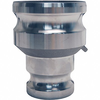 DIXON VALVE  COUPLING 125AASS Cam and Groove Adaptor 1-1/2 316 SS