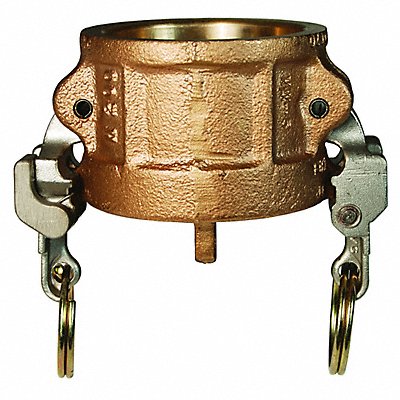DIXON VALVE  COUPLING BH150EZ Dust Cap Type DC Brass 1-1/2