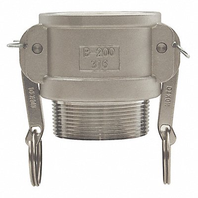 DIXON VALVE  COUPLING G600BSS Cam and Groove Coupling 6 316 SS