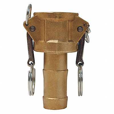 DIXON VALVE  COUPLING G75CBR Cam and Groove Coupling 3/4 Brass