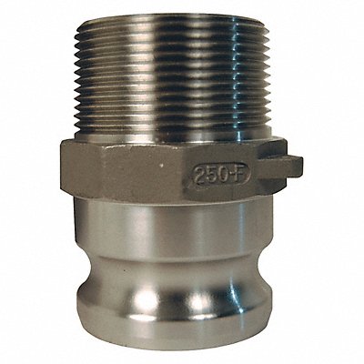 DIXON VALVE  COUPLING G250FSS Cam and Groove Adaptor 2-1/2 316 SS
