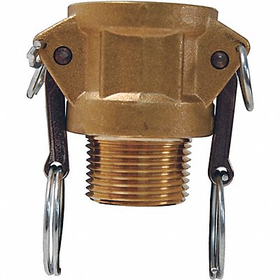 DIXON VALVE  COUPLING G50BBR Cam and Groove Coupling 1/2 Brass