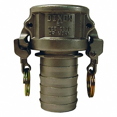 DIXON VALVE  COUPLING RC600EZCR Cam and Groove Coupling 6 316 SS