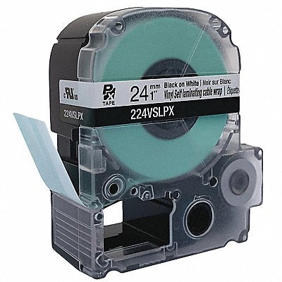 EPSON 224VSLPX Cartridge Label Black on Wht/Clear 1 W