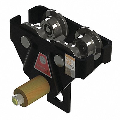 SAGINAW PRODUCTS CORPORATION 51862 Trolley 4000 lb Load Cap. Push Trolley
