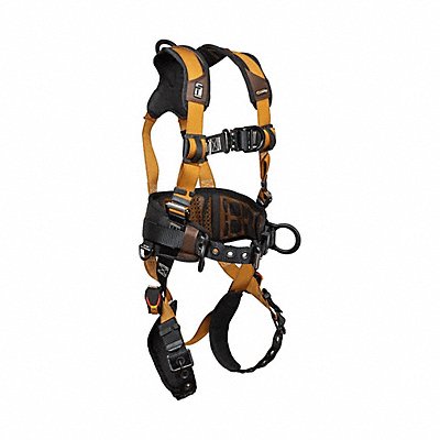 FALLTECH 7081BFDS K8215 Full Body Harness Vest Style With Belt