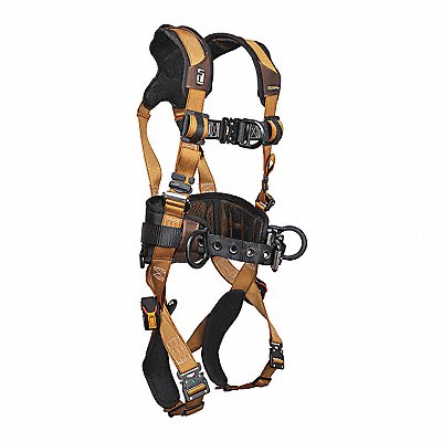FALLTECH 7083BFDS K8216 Full Body Harness Vest Style With Belt