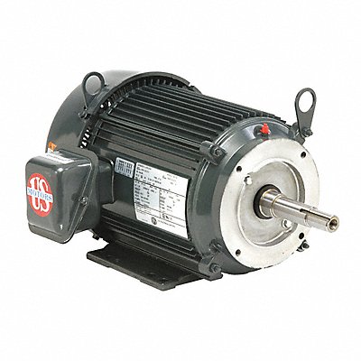 U.S. MOTORS UJ1P2DM Motor 1 HP 1 800 rpm 143JM 208-230/460V