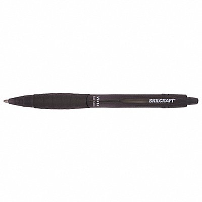 ABILITY ONE 7520020000000 Ballpoint Pen Black Ink Bold Point PK12