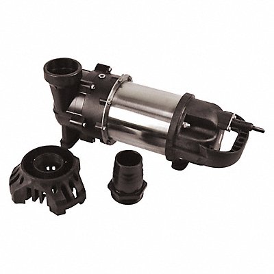 DAYTON 55MU70 Pond Pump 1/2 hp 115V AC Plastic Housing