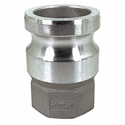 GRAINGER PLE05 Cam and Groove Adaptor 2 Aluminum