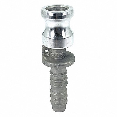 GRAINGER PLE21 Cam and Groove Adaptor 1/2 Aluminum