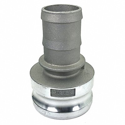 GRAINGER PLE27 Cam and Groove Adaptor 3 Aluminum