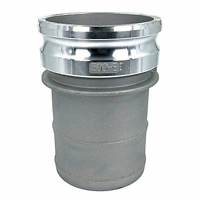 GRAINGER PLE29 Cam and Groove Adaptor 5 Aluminum