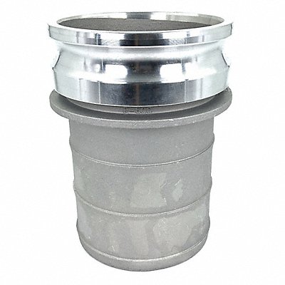 GRAINGER PLE30 Cam and Groove Adaptor 6 Aluminum