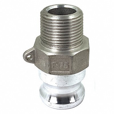 GRAINGER PLE32 Cam and Groove Adaptor 3/4 Aluminum