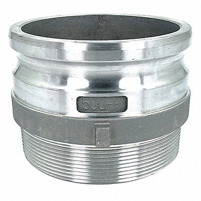 GRAINGER PLE39 Cam and Groove Adaptor 5 Aluminum