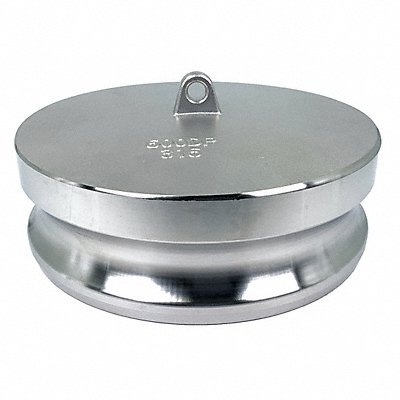 GRAINGER PLE103 Cam and Groove Spool Adaptor 6 316 SS