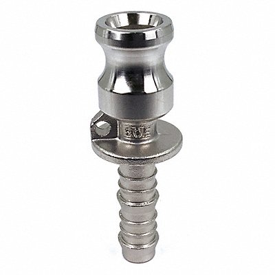 GRAINGER PLE104 Cam and Groove Adaptor 1/2 316 SS