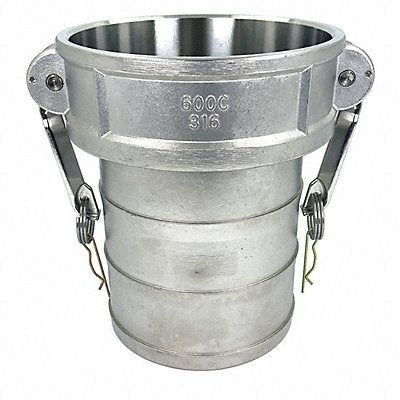 GRAINGER PLE147 Cam and Groove Coupling 6 316 SS