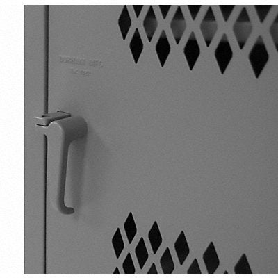 DURHAM MFG HDCL2424784S95 Strg Locker 1x1Locker Grey 78 x24 x24 Assm