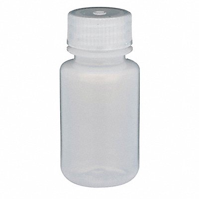 GLOBE SCIENTIFIC 7020060 Bottle 85 mm H Natural 39 mm Dia PK12