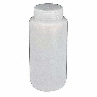 GLOBE SCIENTIFIC 7021000 Bottle 199 mm H Natural 91 mm Dia PK6