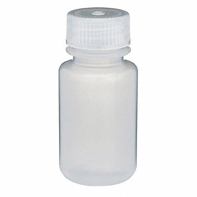 GLOBE SCIENTIFIC 7000060 Bottle 85 mm H Natural 39 mm Dia PK12