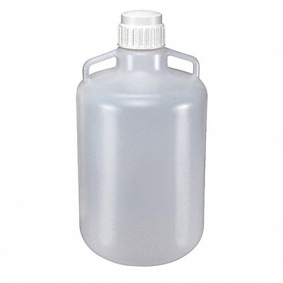 GRAINGER 7240020 Carboy 20 L 390 mm H Clear