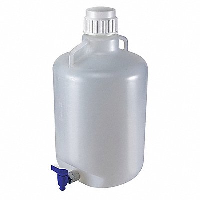GRAINGER 7270020 Carboy 20 L 535 mm H Clear
